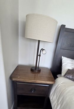 Table lamps - nickel color & bronze color -price each