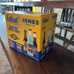 Fallout x Jones Soda Co -Limited Vault-Tec Supply Pack 12 bottles