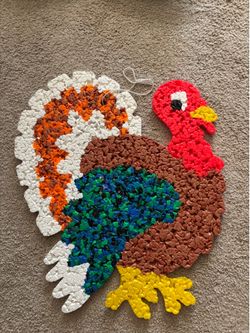 Vintage popcorn turkey for Thanksgiving