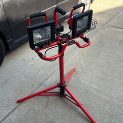 Work Lamp With Pedestal 