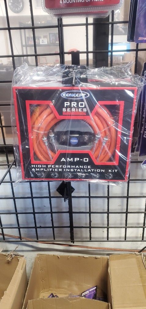 Pro Series 0 Gauge Amplifier Kit