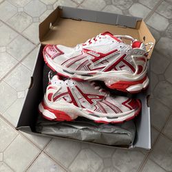 Balenciaga Runner White Red