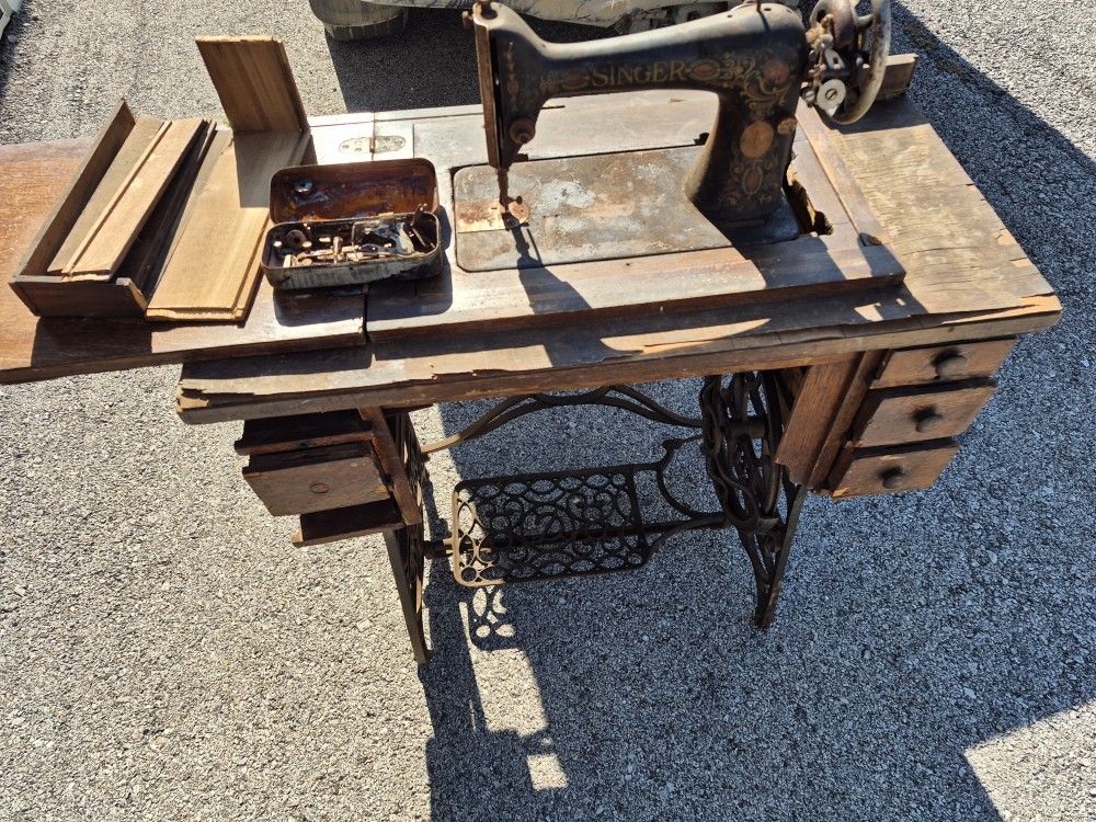 Antique Singer Sewing Machine