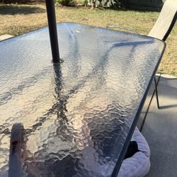 Patio Set 4 Chairs And Table 