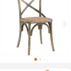 Cross back Chair