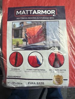 Mattarmor Mattress Moving & Storage Bag