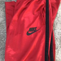 Nike Sweatpants: Red: L
