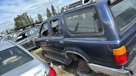 Driver doors 1994 Toyota 4Runner blue
