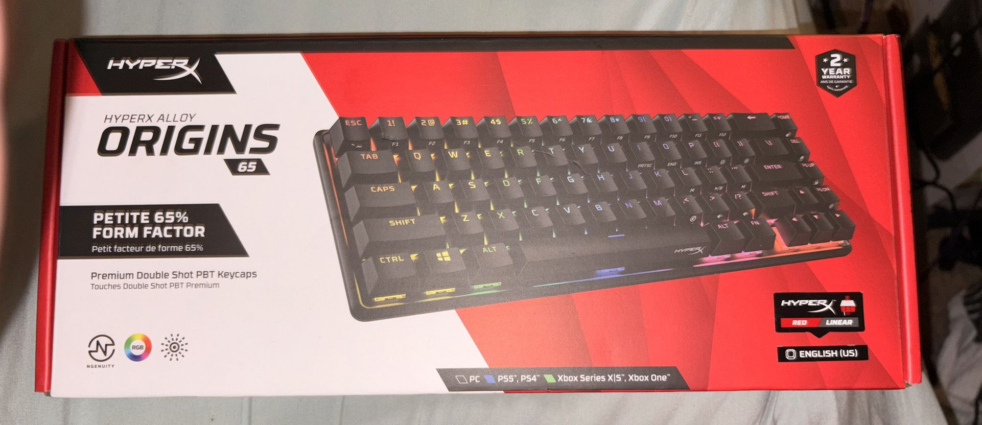 **New** HyperX Origins 65 Gaming Keyboard