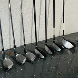9 Golf Clubs By Simon Clubs (Left Handed)