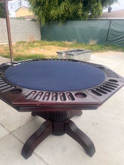 Poker table