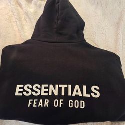2024 White Essential Hoodie 
