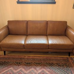 Natuzzi Leather Sofa
