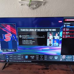 55’inch TCL TV And Stand