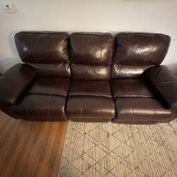 Ashley Furniture Leather Couches