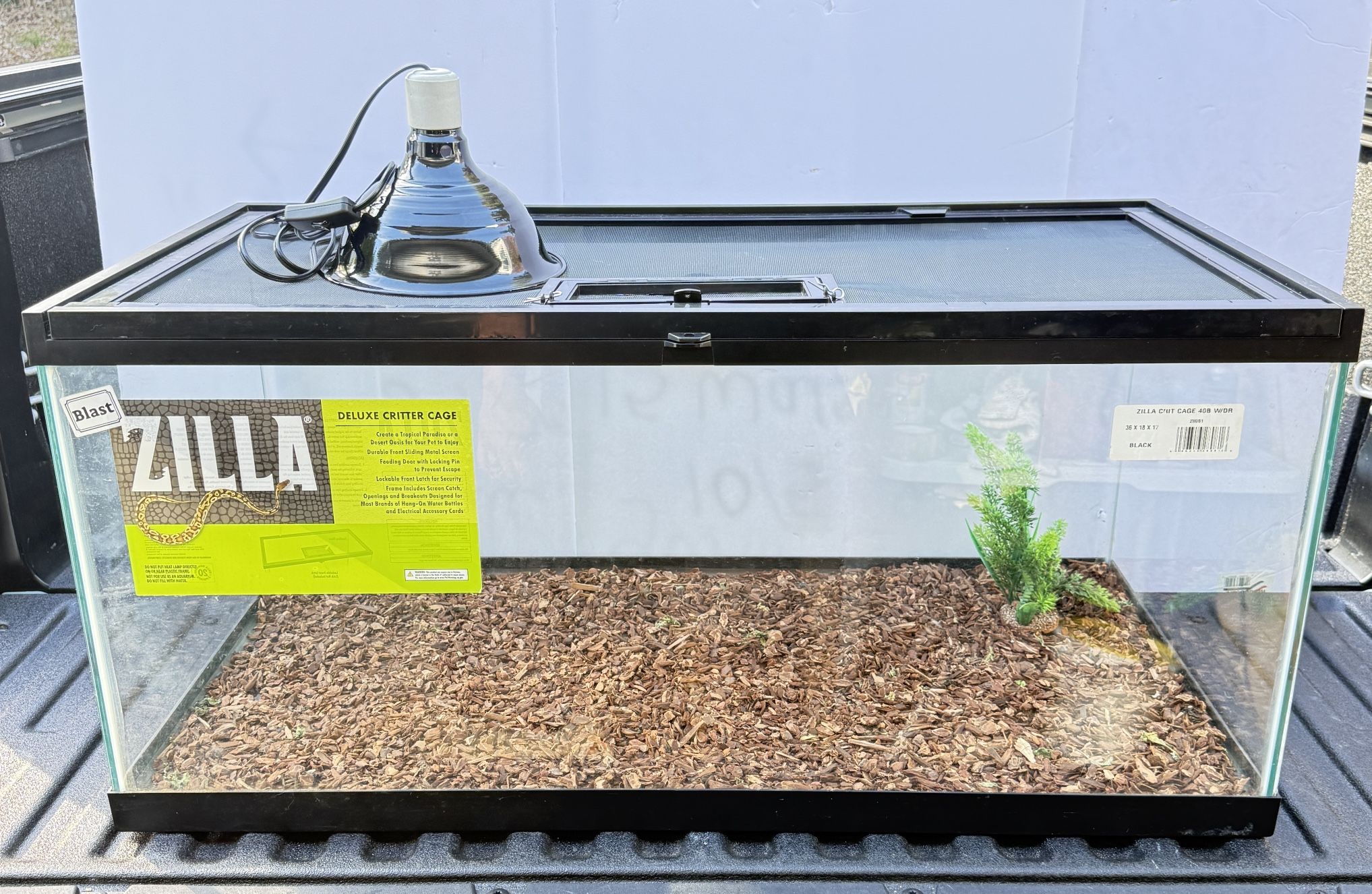 Zilla Critter Cage Enclosures 40 gallon  