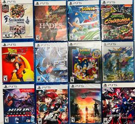 PS5 games lot New/Sealed