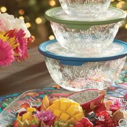 Set Completo Bowl Y Charola Hermosos 