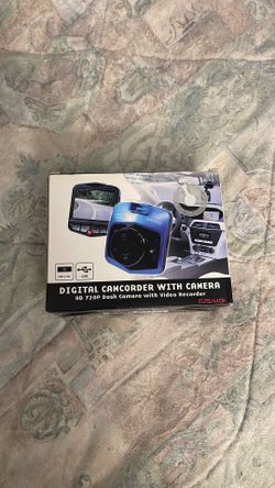 Digital camcorder with camera