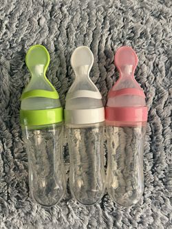3 Pack Baby Food Feeder