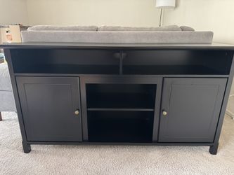 Black TV Stand - Fire insert compatible