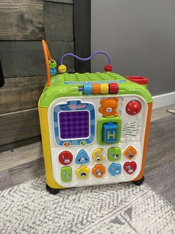 VTech Ultimate Alphabet Cube in Orange