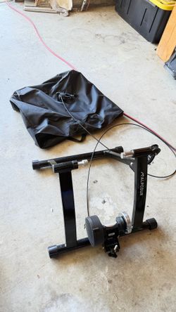 Alpcour Bike Trainer Stand – Indoor Resistance Trainer