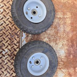 Wheels And Tires For Dolley Cart Pressure Washer 
