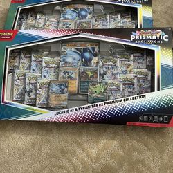 Prismatic Lucario And Tyranitar Premium Collection
