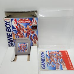 NBA All Star Challenge LJN Nintendo Gameboy GB CIB