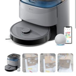 Lefant M3 Max Robot Vacuum, Robot Vacuum and Mop, 20000Pa Suction, Anti-Tangle Brushes, Dual Spinning Mop,Smart Obstacle Avoidance，Self-Emptying&Refil