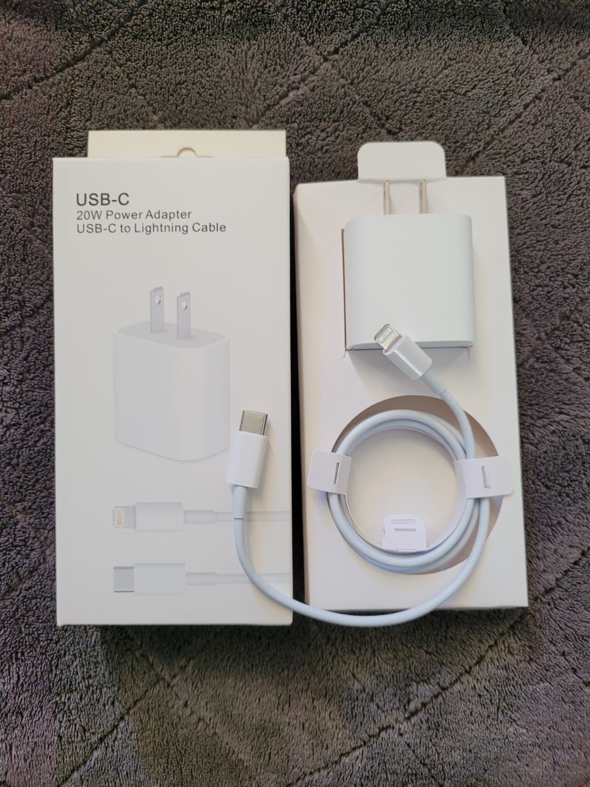 iphone fast charger set   20$ new  w super long 6 feet cable 