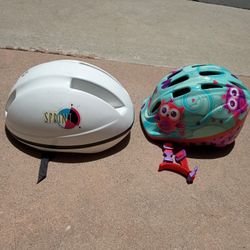 Bike Helmets. Good Condition Safe Certified 