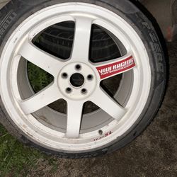 TE37 (Reps) Rota Grid Wheels (2 Only) 