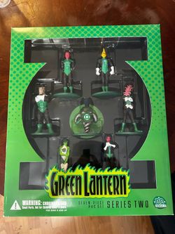 DC Direct Series 2 Green Lantern 7-Piece PVC Set! SEALED