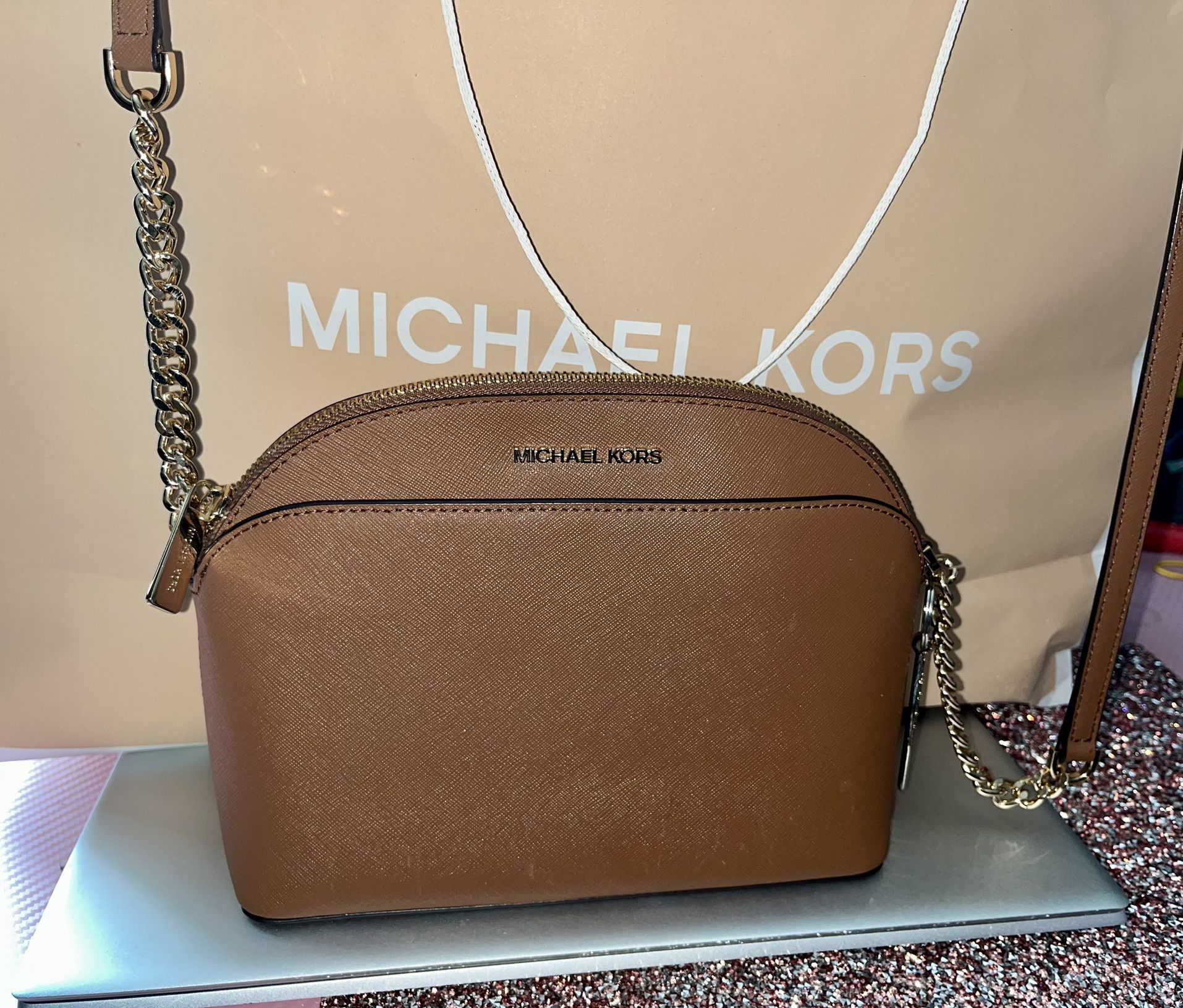Brown Michael Kors Crossbody