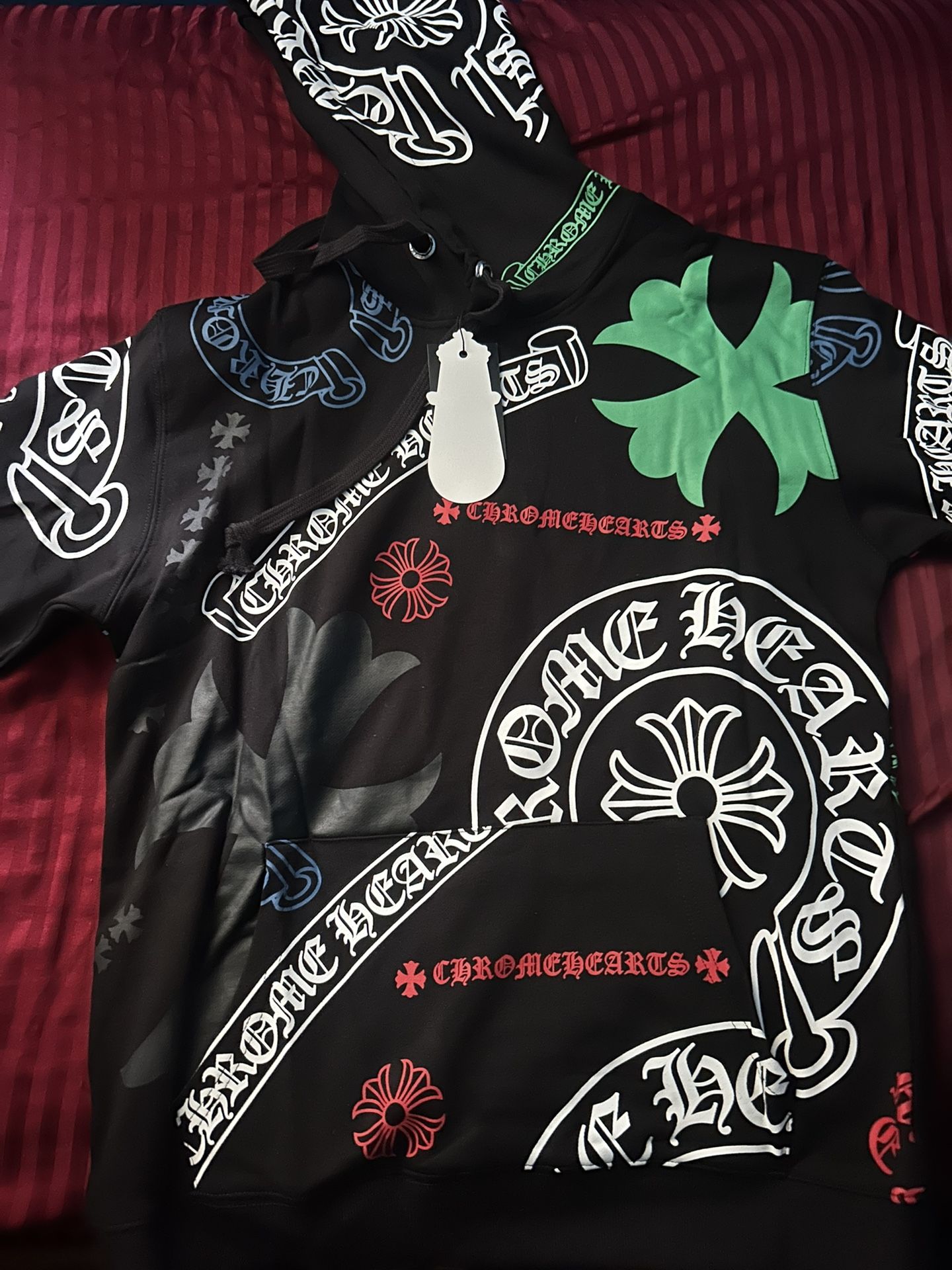 Chrome Heart Hoodie Black