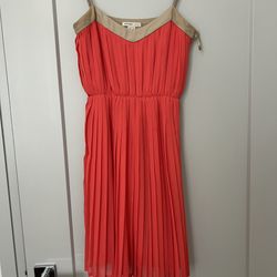 Mango Pleated Dress