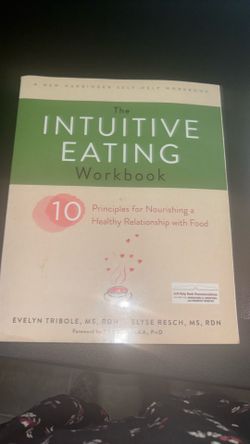 Intuitive eating book and workbook