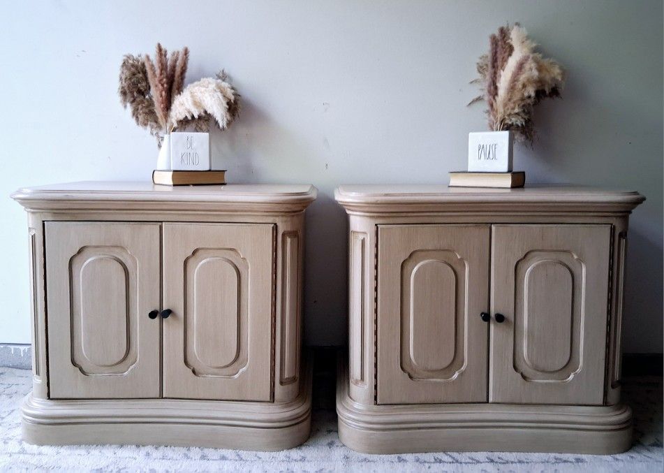 Pair Of Side Tables/ Nightstands