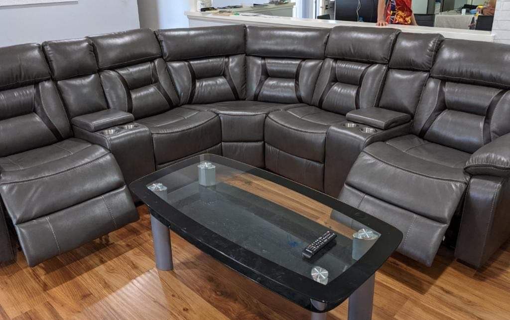 New Gray Power Recliner Sectional Couch / Free Delivery 🚚