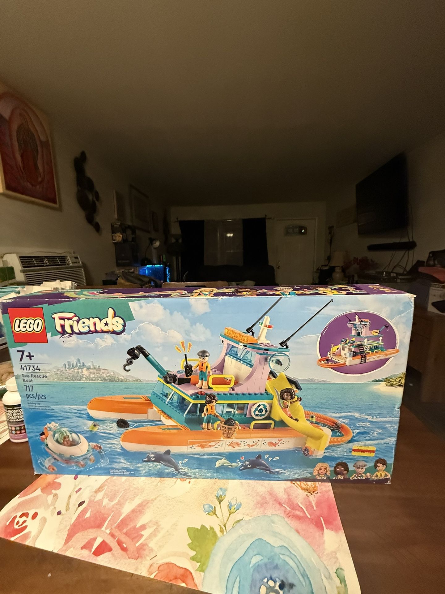 Lego Friends Sea Rescue Boat Set 41734