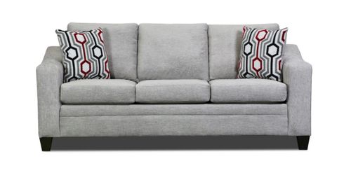 Gray plus couch with matching chair