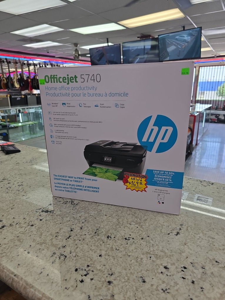 HP OfficeJet 5740 Office Printer NEW IN BOX