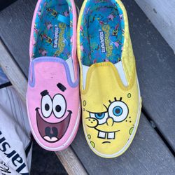Sponge Bob Tennis Shoes Size 7.5 Brand New Without Box