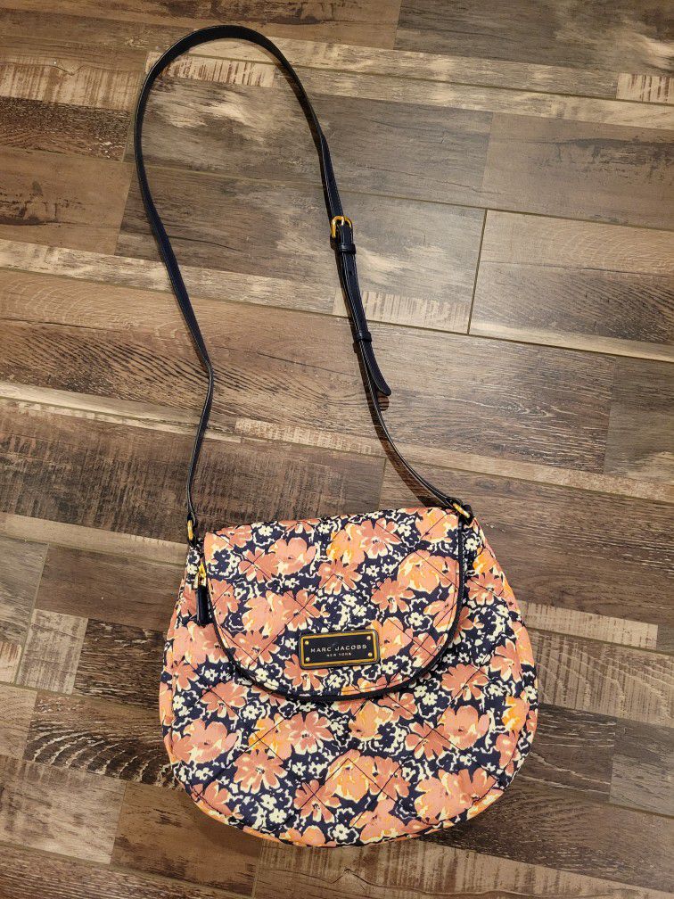 Authentic Marc Jacobs Floral Crossbody Bag