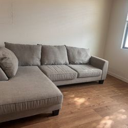 Grey Sectional Couch