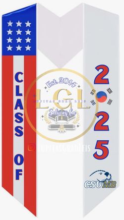 Custom Made Grad Stoles $45+ See Description 