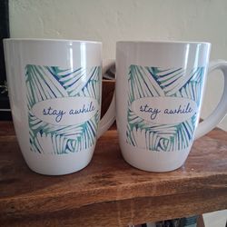 Pair of large mugs