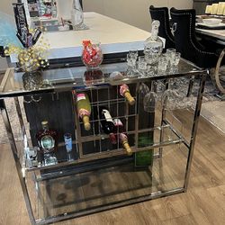 Bar/ Wine Rack set Up 